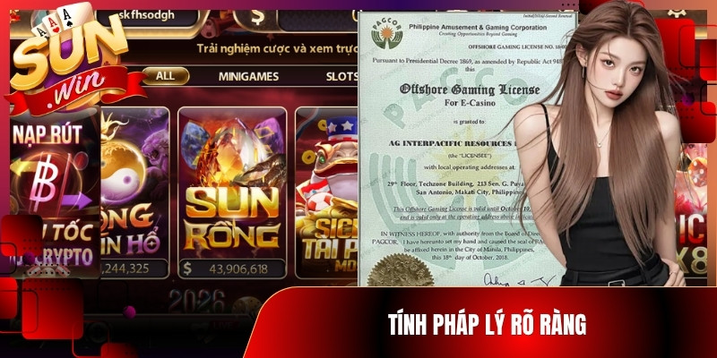 Tính pháp lý rõ ràng